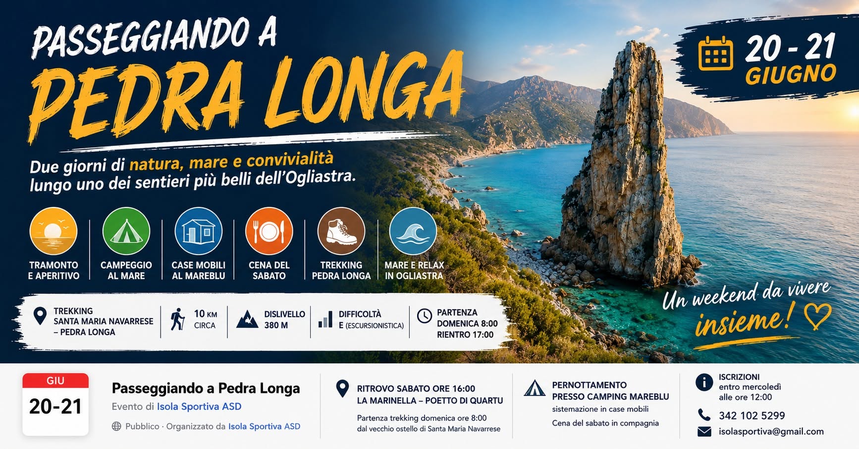 Passeggiando a Pedra Longa